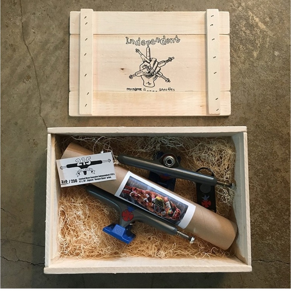 Mark Gonzales Independent Skateboard Trucks Set ltd 250
